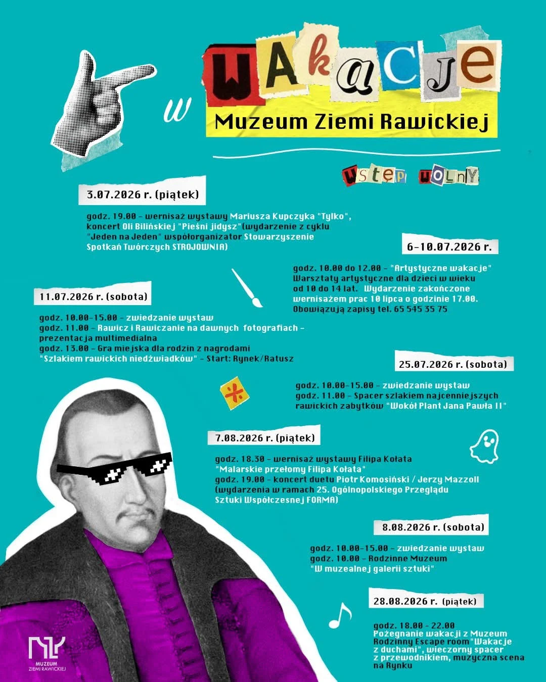 Muzeum Ziemi Rawickiej ma wakacyjną propozycję dla mieszkańców
