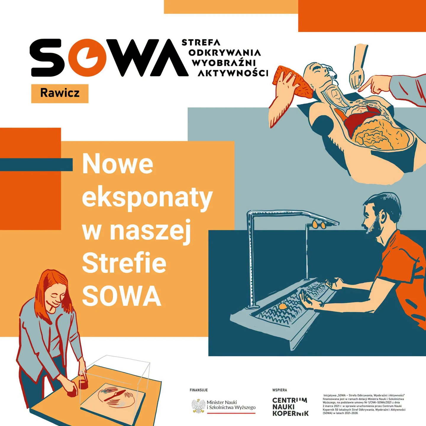 Nowe eksponaty w SOWIE. Interaktywna nauka w rawickiej bibliotece