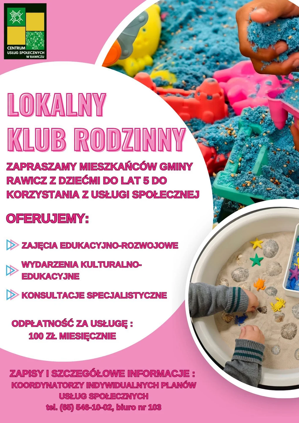 Lokalny Klub Rodzinny w Rawiczu – wsparcie dla rodzin z dziećmi