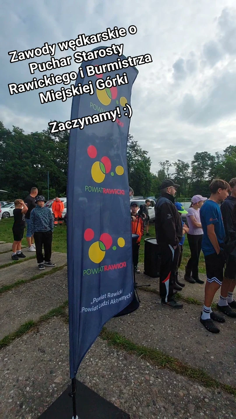 Zawody wędkarskie dla dzieci i młodzieży w Miejskiej Górce