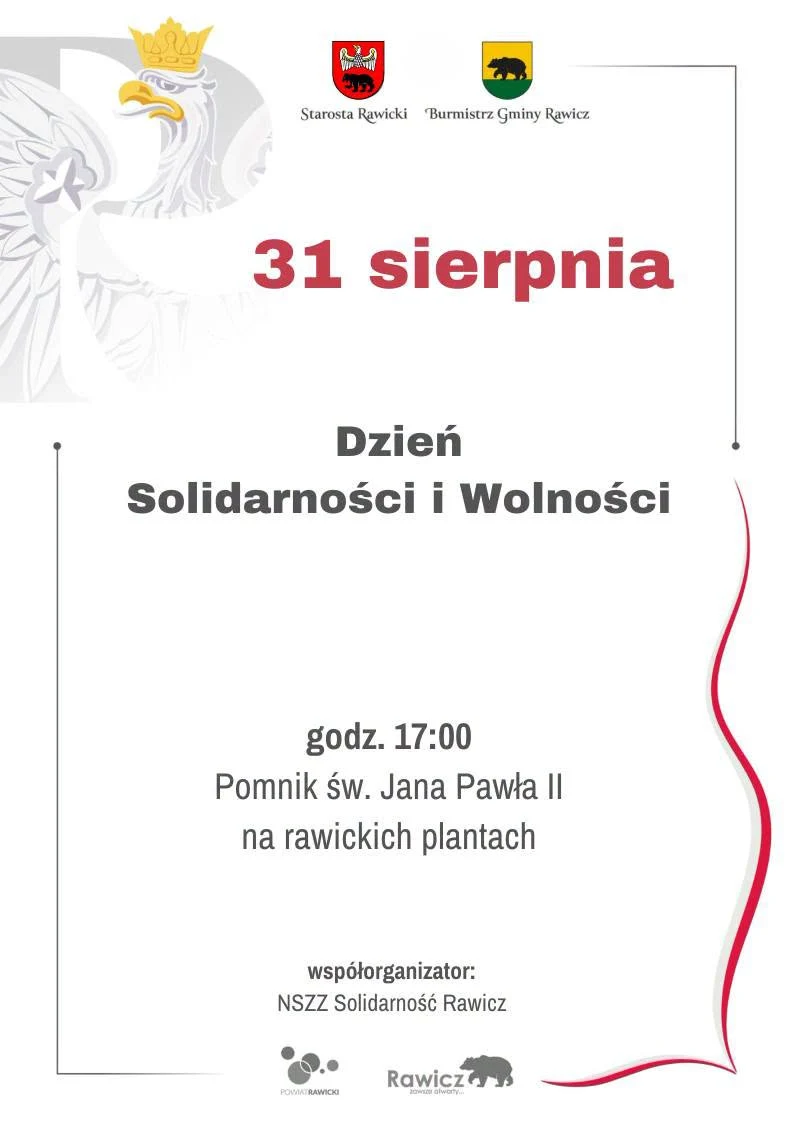 Ważne rocznice w najbliższych dniach. Zaproszenie na uroczystości