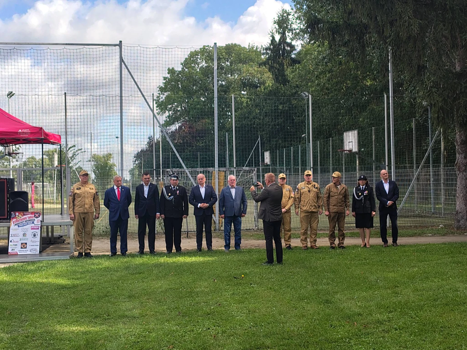 OSP Pakosław na Strażackich Targach w Pudliszkach