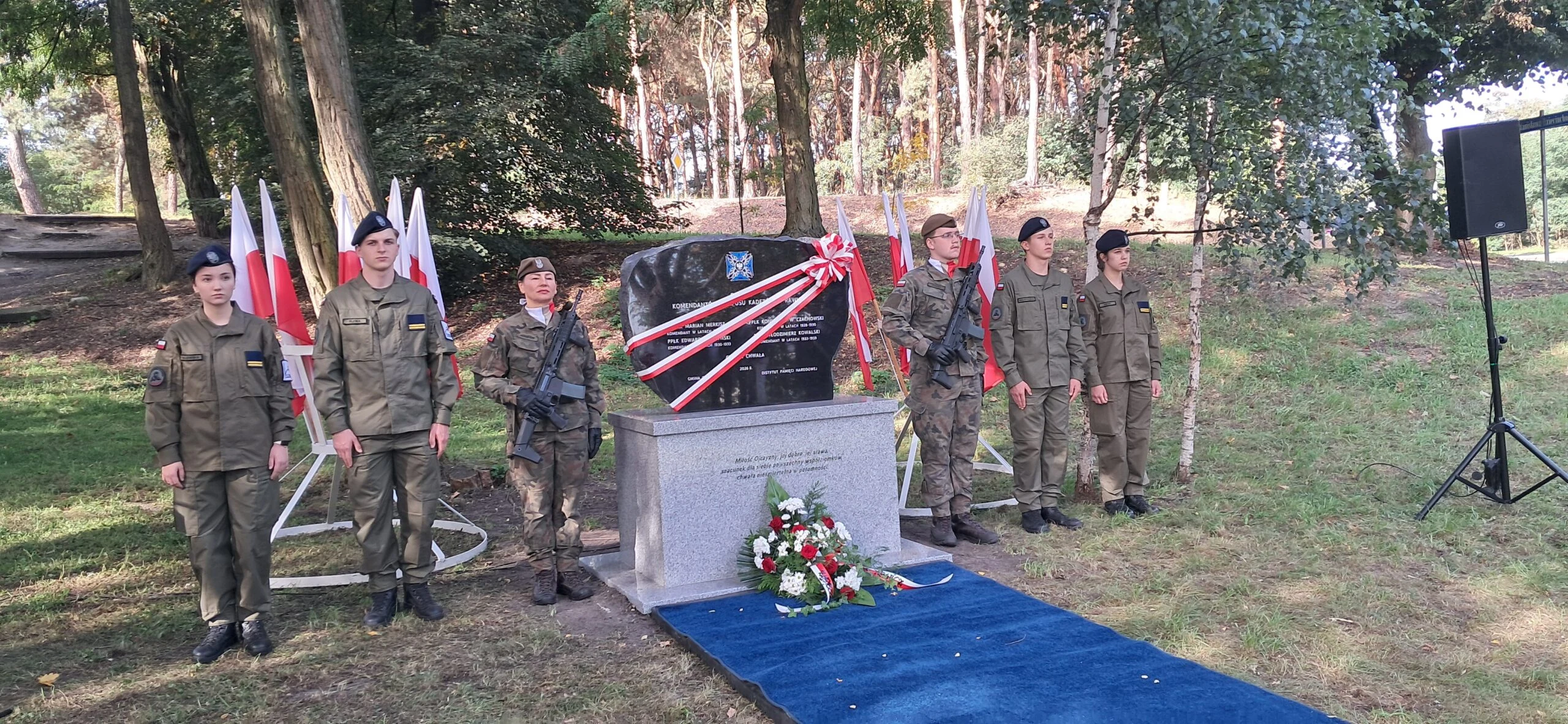 Odsłonięcie Pomnika Komendantów Korpusu Kadetów w Rawiczu — zdjęcie 12